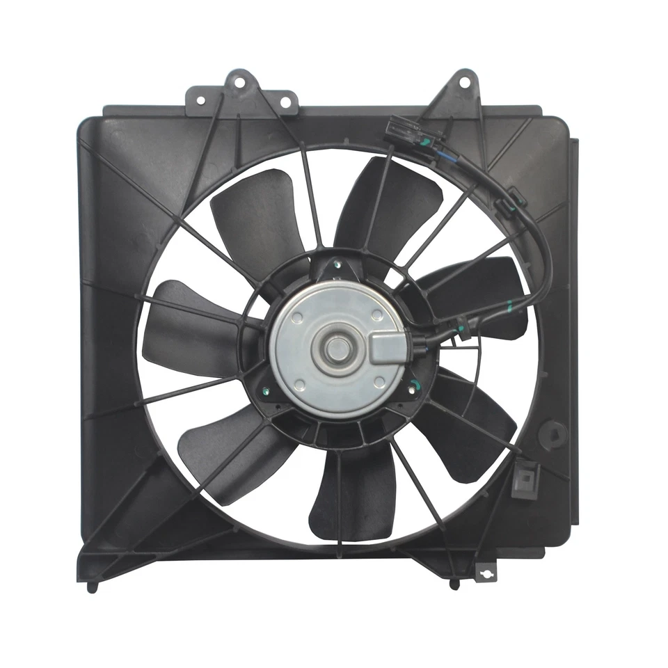 Radiator Cooling Fan Assembly For 09-14 Honda Fit Passenger Side Foto 3 de 4
