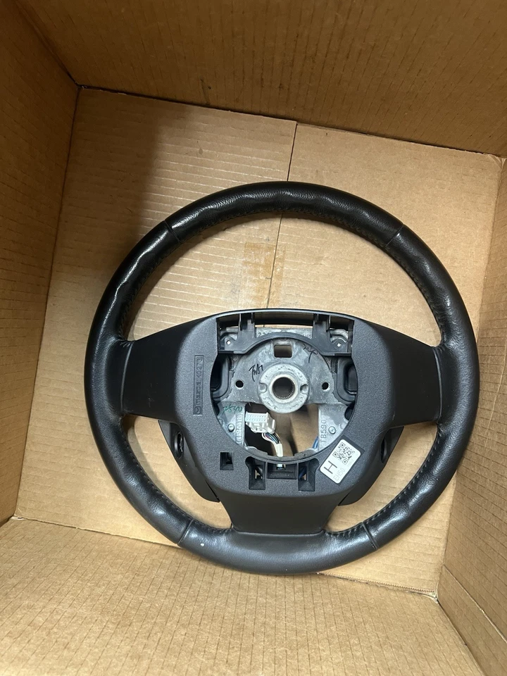 OEM 2010 2011 2012 MAZDA CX-7 CUERO NEGRO VOLANTE VOLUMEN TELÉFONO CRUCERO Foto 2 de 4