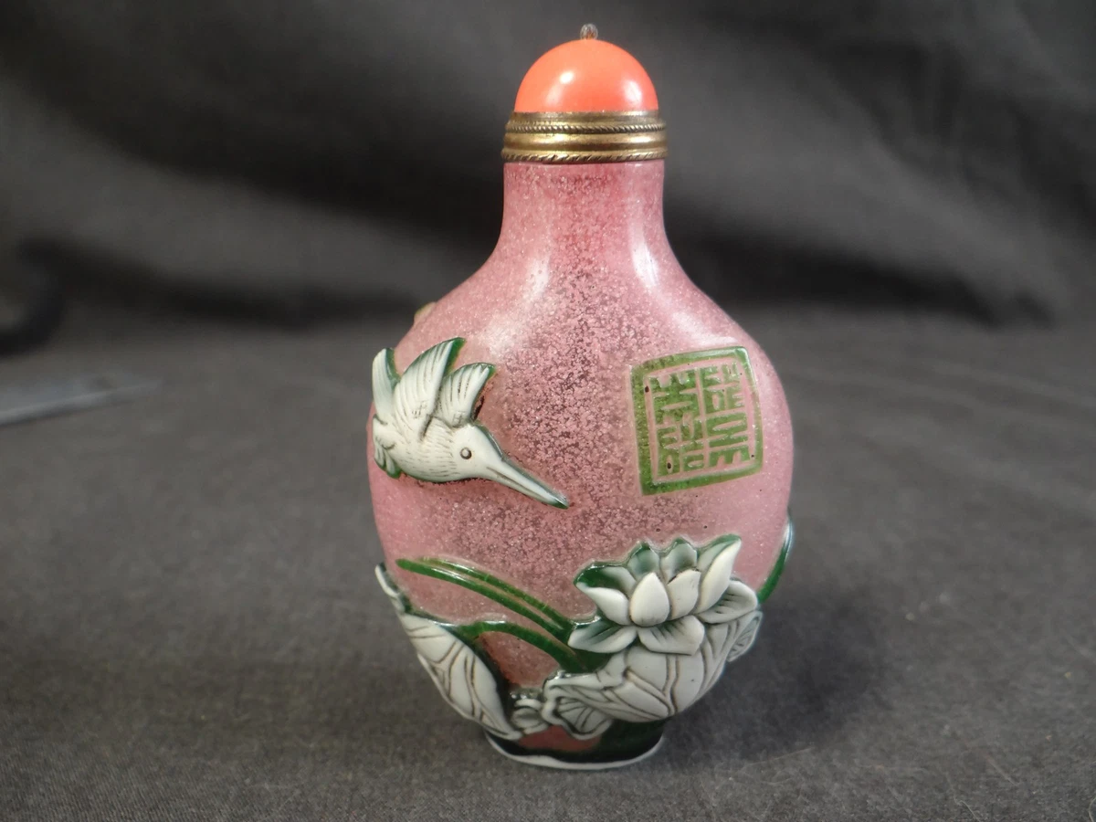 1940 年后亚洲古董鼻烟壶| eBay