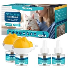 Cat Calming Diffuser - Cat Pheromones Calming Diffuser for Cat Anxiety Relief...