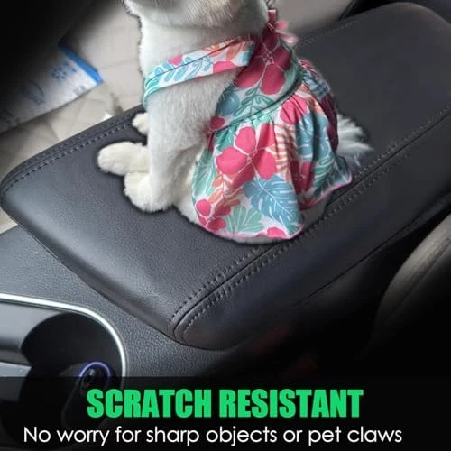 Center Console Armrest Cover for Kia Optima 2011-2015 Premium Leather Upgrade Foto 3 de 4