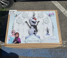 Home Depot 4 ft Animated LED Holiday Olaf Frozen Disney Christmas Home Depot NEW
