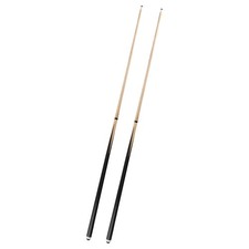 2Piece Wooden Pool Cue Stick 36/42/48/58 Inch 13mm Tip Standard Heavy 2/4 PC