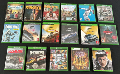   XBOX ONE/SERIES X/SERIES S COLLECTOR'S GAME LOT, (F-G)- FREE SHIPPING  