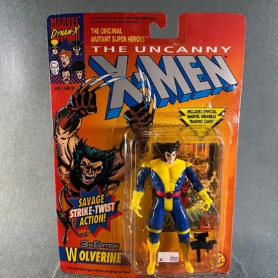 Marvel Comics X Men 3rd Edition Wolverine Action Figure 1992 ToyBiz