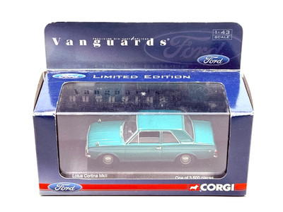 VANGUARDS LOTUS CORTINA MKII AQUATIC JADE 1:43 VA04109