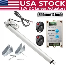 Heavy Duty 12V DC Linear Actuator 14" Stroke 330lbs 1500N DC Motor W/ Controller