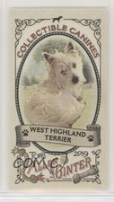 2019 Topps Allen & Ginter Collectable Canines Minis West Highland Terrier a2v