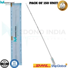 Pipelle Endometrial Biopsy Curette Sterile Sealed Pack of 150 pcs Gynecology