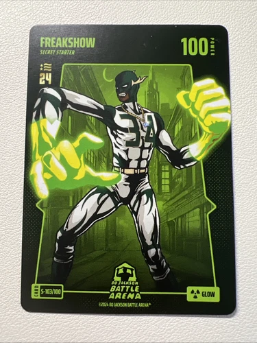 2024 Bo Jackson Battle Arena FREAKSHOW #S-103/100 National NSCC N24 GLOW!