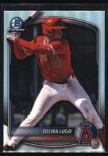 2025 Bowman Draft #BDC-24 Joswa Lugo Chrome Refractor Los Angeles Angels