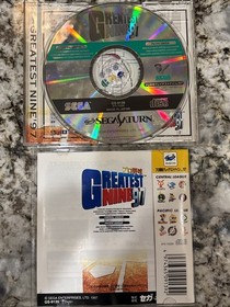 Greatest Nine 97 - SEGA Saturn Game *W/ Manual - NTSC-J - MINT DISC*