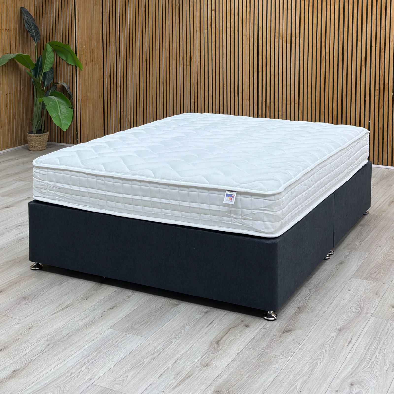 Comfort Pocket 1,000 Pocket Spring Luxury Mattress Medium Firm Support - Double