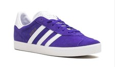 Adidas Originals Gazelle J Big Kids Women s Purple White Casual Sneaker IE5597