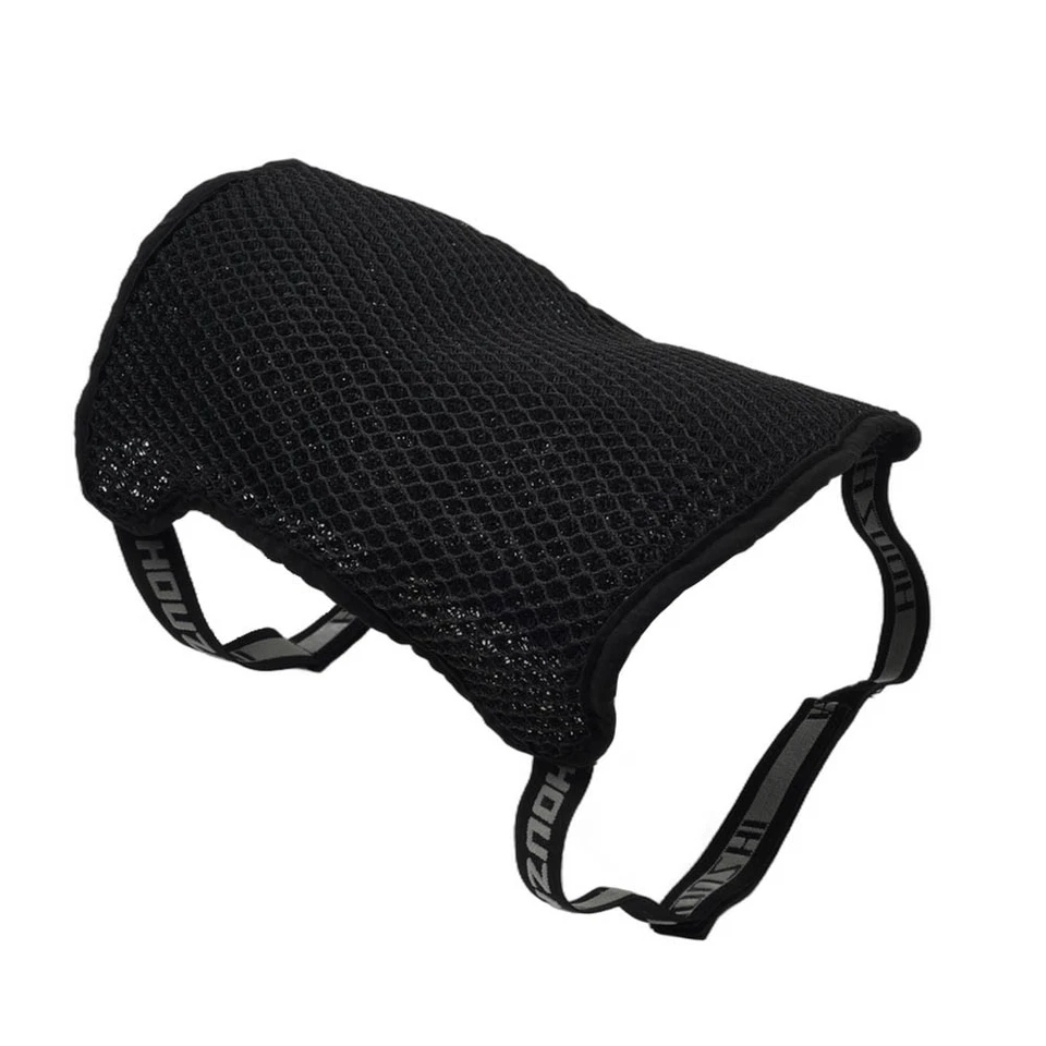 Funda de asiento de cojín de motocicleta tamaño L malla fresca verano confort fundas de refrigeración Foto 3 de 4
