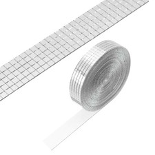 5x5mm Self Adhesive Mirrors Mosaic Tiles, 8000 Pcs Mosaic Sticker, Silver Tone