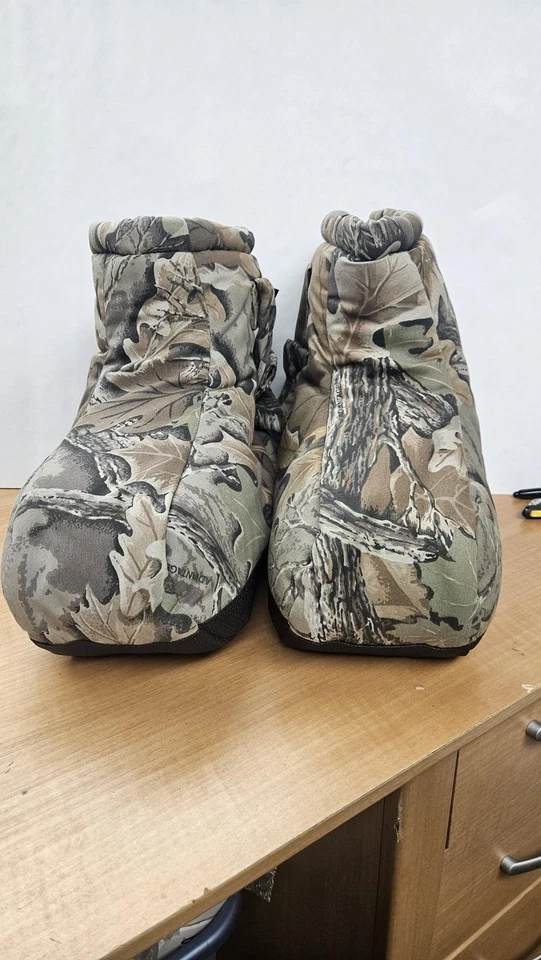 Icebreaker Boot Blankets Overboots Small Camo Advantage Hunting w/ Hand Muff - Image 4 of 4