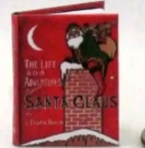 Miniature Dollhouse Book "Adventures of Santa Claus" Fully Readable 1:12th Scale - Picture 6 of 6