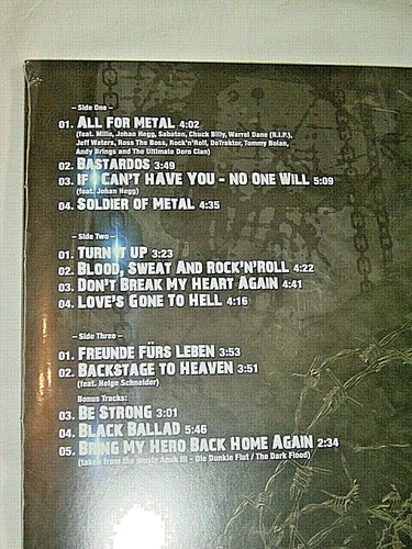 Doro Forever Warriors Forever United - Ltd. Ed. 2x 2 LP 2x CD 2x Flags Neu OVP - Bild 7 von 11