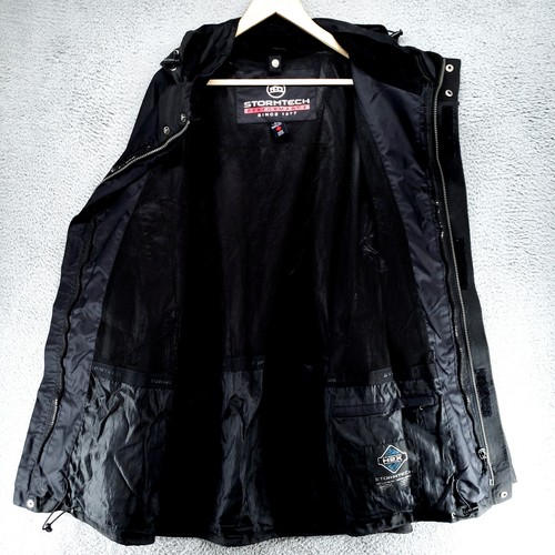 Stormtech Performance H2X WaterProof Jacket Mens XXL Black Hooded 185/100A - Picture 16 of 22