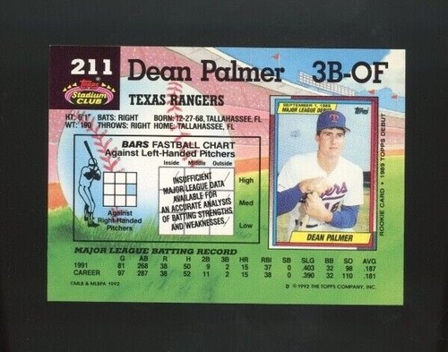 1992 Stadium Club Baseball, Card Variants, # 1 to # 250, U-PICK, NM/M, RB4 - Picture 401 of 485