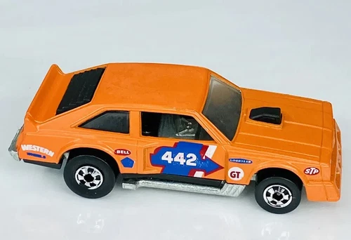 Hot Wheels Blackwall 1980 Flat Out 442 Orange