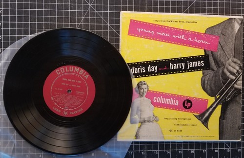 DORIS DAY & HARRY JAMES Young Man With A Horn 10" LP 1950 1ST PRESS Vinyl CL6106 - Picture 2 of 4