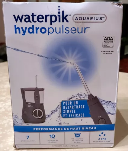 Waterpik WP667CD Acuario Hilo dental profesional Cuidado dental Energía eléctrica