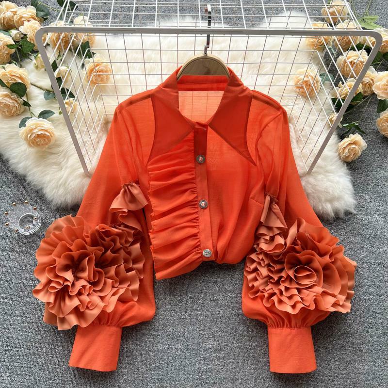 トップス mymeheartbeto classic ruffle blouse s-l400.jpg
