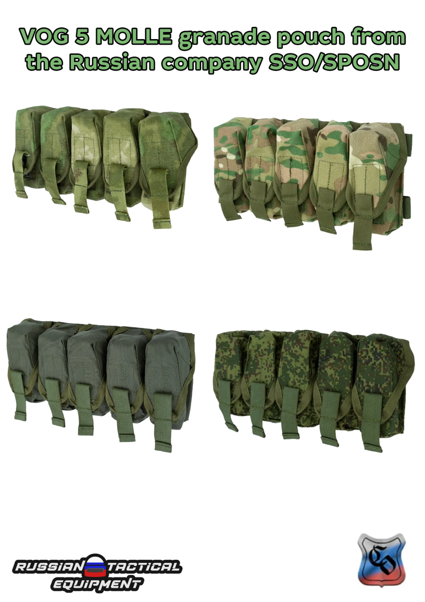 VOG 5 MOLLE granade pouch from the Russian company SSO/SPOSN | eBay