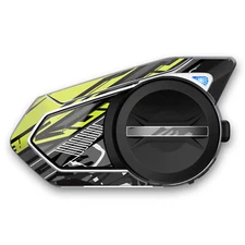 For SENA 50S Skin Protective Sticker Decal Glossy Green Stripe