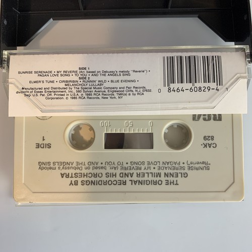 Glenn Miller The Original Recordings By (Cassette) - Picture 2 of 2