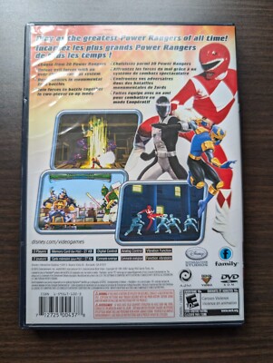 Power Rangers Super Legends 15th Anniversary | Playstation 2 PS2