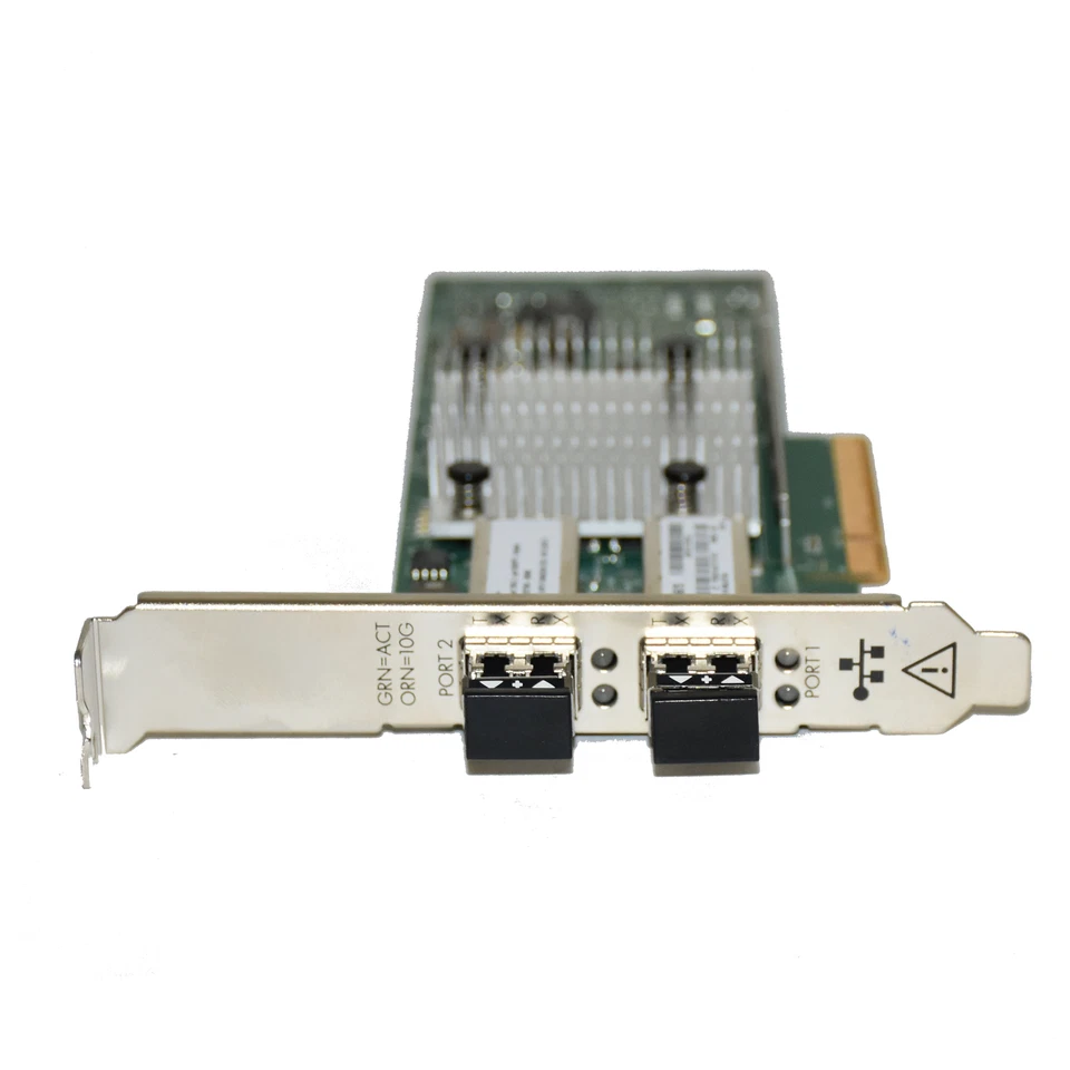 Lote de 10 adaptadores de red HPE 530SFP+ 2 puertos 10 GbE SFP+ con SFP+ 656244-001 Foto 4 de 4