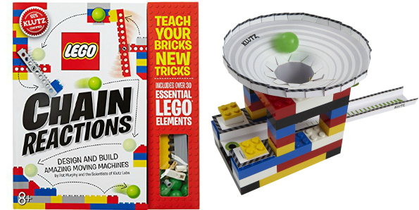 klutz lego chain reactions science & building kit