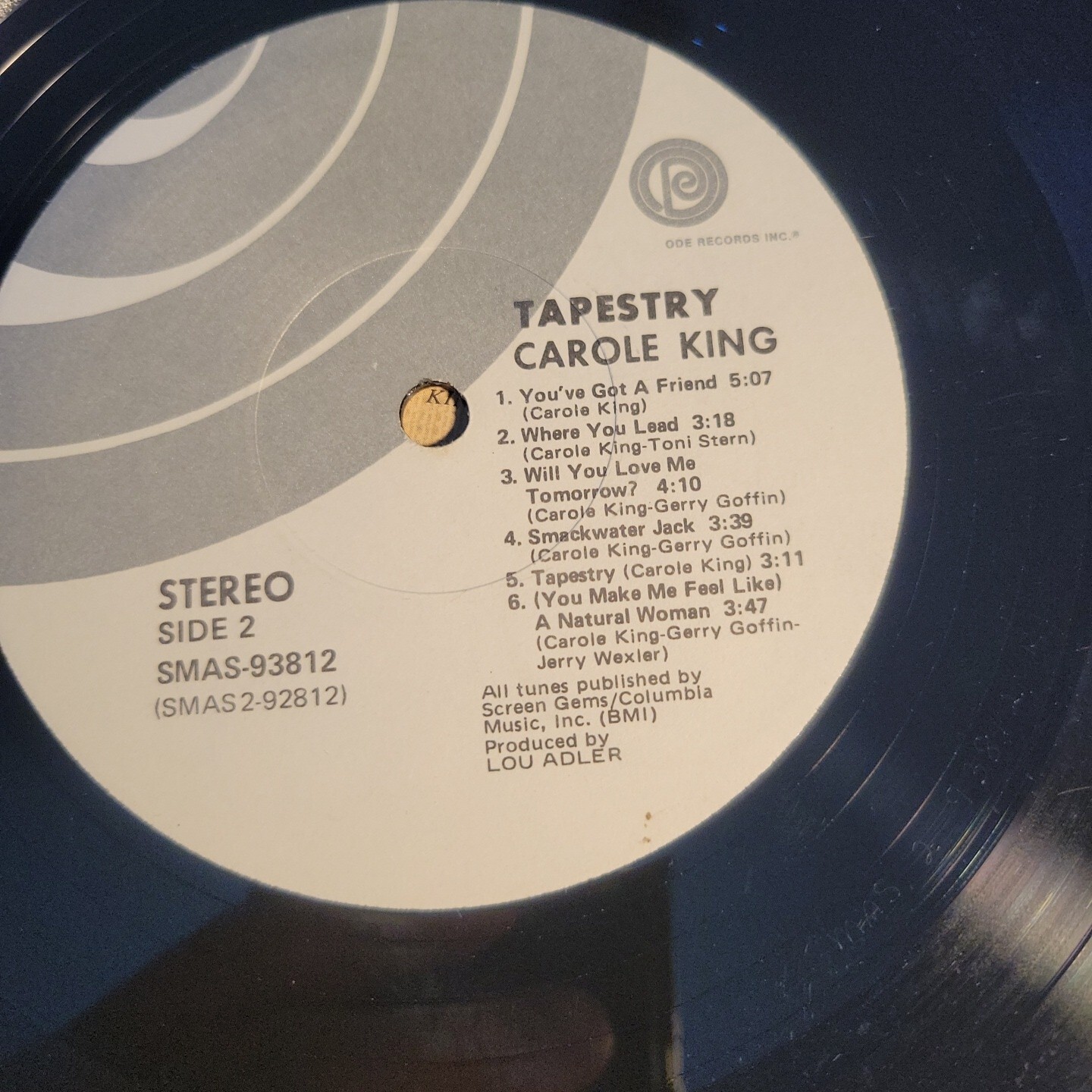 Carole King Tapestry LP Promotional First Press RARE Vinyl 33 eBay