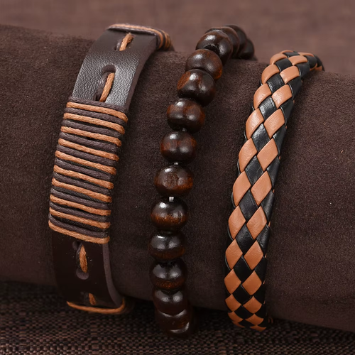Hip Hop Men's Fashion Watches Luxury Wristwatch Sports Watch Bracelet Set - Picture 5 of 20