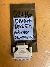 Microconnections DB9 MALE to DB25 MALE Adapter