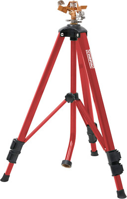 Chapin 4993 Heavy Duty Brass Tripod Sprinkler - 360° Coverage & Adjustable Heigh