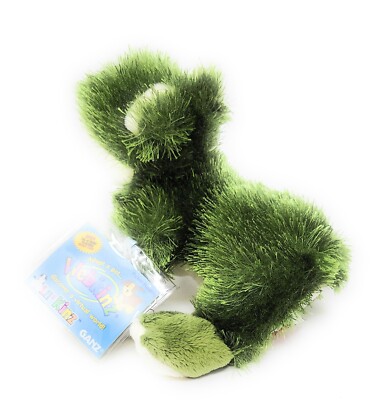 Ganz Webkinz Lil'Kinz Green Fuzzy Frog 6