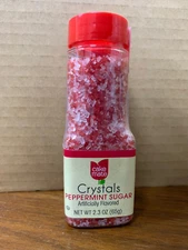 2.3oz Cake Mate Crystals Peppermint Sugar cake toppings sprinkles decoration