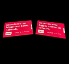 Sprint / T-Mobile SIM Kit - Experience Our Bigger And Better Network