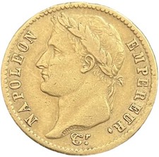 #E0110 - France 20 Francs 1810 A Gold, Paris Mint - Napoleon's Empire - KM# 695
