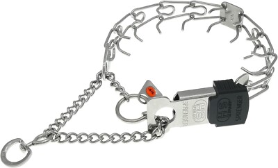 USED-Sprenger-Stainless Steel Training Dog Collar w/ClicLock Buckle-3.2mm x 23''