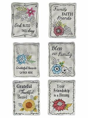 Ganz H7 Thanksgiving Fall Impressions 2x3in Mini Message Magnet Plaque ER45975