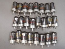 Mixed Lot of 24 Vintage Vacuum Tubes TV, Audio, Amplifier, Ham Radio