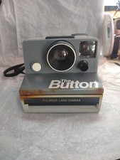 Polaroid SX-70 Land Camera The Button Instant Film Camera UNTESTED