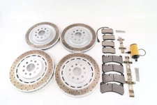 Maserati Ghibli Quattroporte front rear brake pads rotors Free filter 17-23 1316