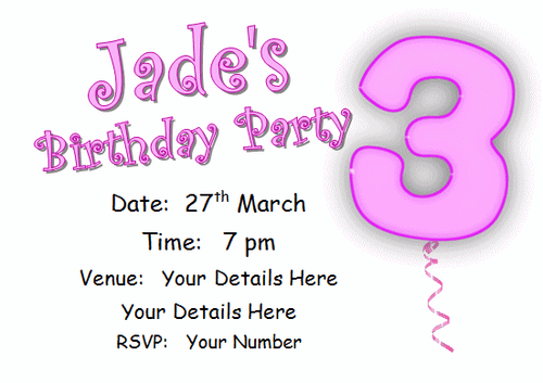 10 Personalised INVITATIONS, girls birthday party invite pink AGE8 cards eight - Picture 4 of 13