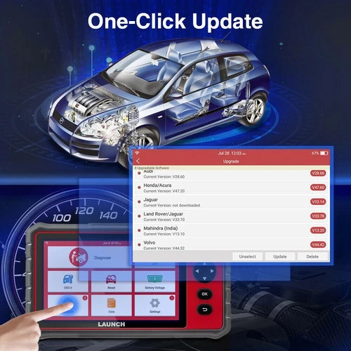 LAUNCH CRP909E CRP919E CRP919E Lite Profi KFZ OBD2 Diagnosegerät ALL SYSTEM - Bild 8 von 35